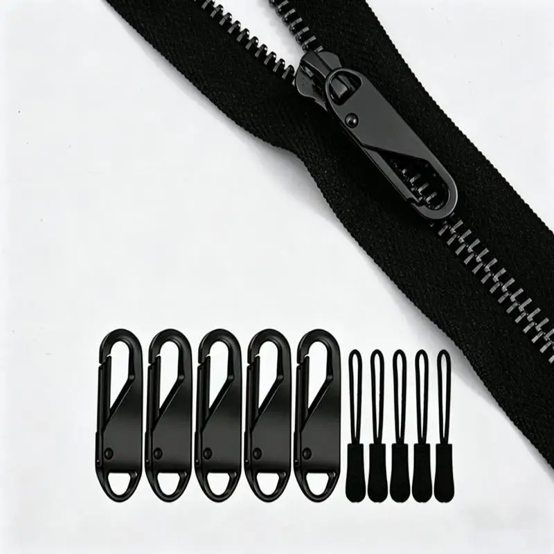 10/20Pcs Replacement Zipper Pulls Cord Extender For Backpacks, Jackets, Luggage, Purses & Handbags Tool-free And Detachable