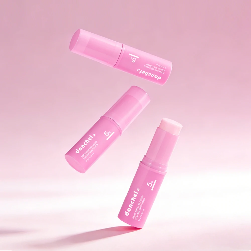 PDRN Pink Collagen Multi Volume Balm Stick Anti-aging verstevigend anti-rimpel voor ogen, hals, voorhoofd en lachrimpels