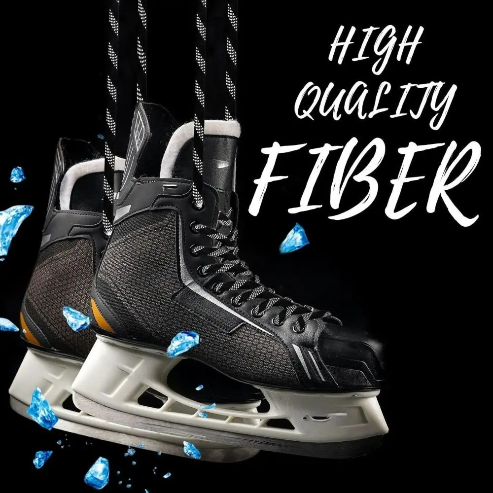 المهنية 84/108 بوصة الهوكي سكيت الأربطة عززت مشمع تلميح دائم الهوكي الأربطة طبقة مزدوجة جديلة الهوكي اكسسوارات التزلج