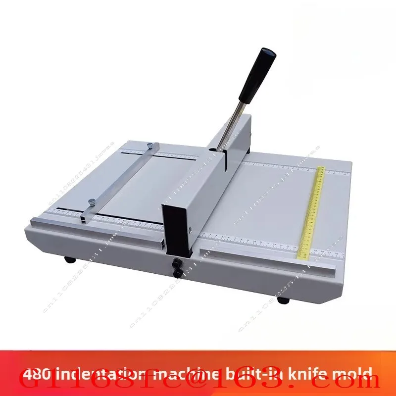 480 Manual A3+46cm Creasing Machine, Photo Book Album, Greeting Card Cover Folding and Creasing Machine