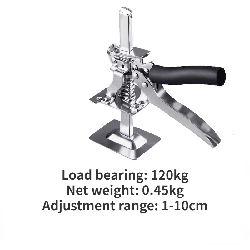 ALLSOME Regolatore di altezza per piastrelle in acciaio inossidabile Regolatore Livellamento della parete Localizzatore di precisione Sollevatore Strumento di costruzione di sollevamento Dropship