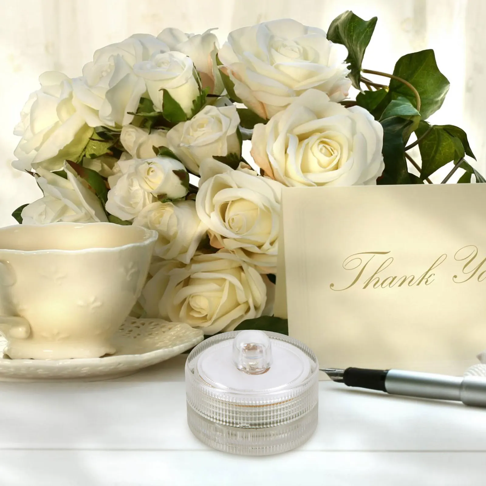 

6pcs Led Light Green Waterproof Decorative Lamp For Party Festival Home Garden Church St. Patrick'S Day