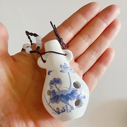 6 Holes Ocarina Soprano C Key Ocarina Flute Handmade Professional Ceramic Flauta Classical Musical Instrument  6 Hole Ocarina