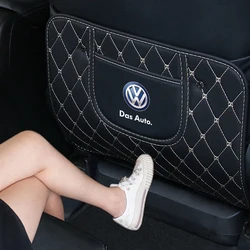 1Pcs Car Seat Backrest Protection Anti-kick Mat For Volkswagen Golf R Scirocco Polo Passat GTI T5 R-Line Jetta Magotan Tiguan