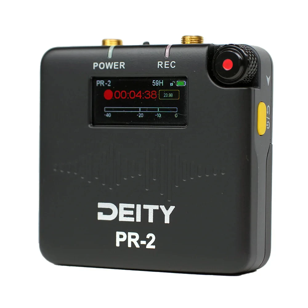 Deity PR-2 Stereo Pocket Recorder With Lavalier Mic (Global Kit) For Vlog Video DSLR Interview Recording Wedding Recorder