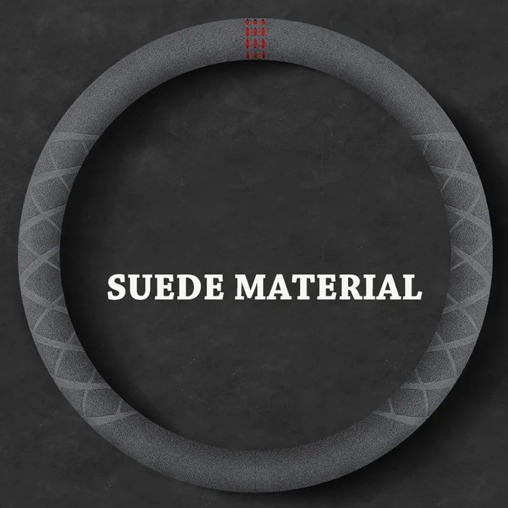 

Автомобильный Стайлинг, замшевый чехол на руль, защитный чехол, украшение интерьера для Smart fortwo forfour 451 453, универсальные аксессуары