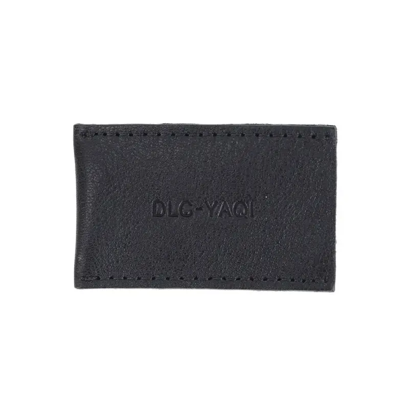 YAQI Black Color Leather Cover for Safety Razor Head