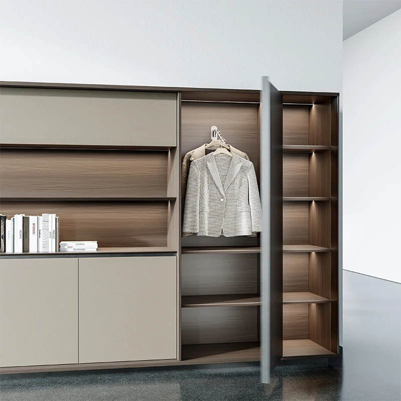 #Modern Steel Wooden File Cabinets for Office School Workshop Home Hospital Use Stylish Modular Document Storage Solution