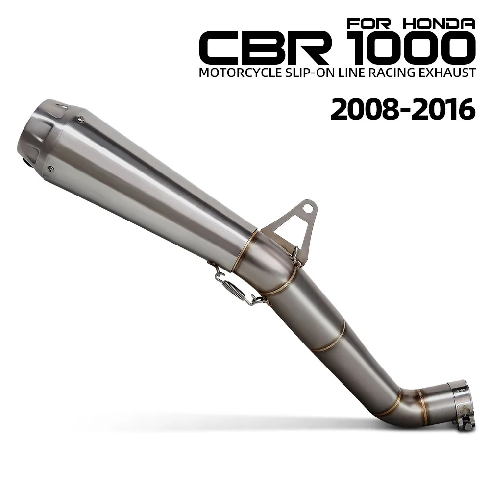 

Для мотоциклов Honda CBR1000RR 2008-2016: Глушитель Pro Race, выхлопная система Slip-on, соединительная труба (адаптер) ARRO с DB Killer