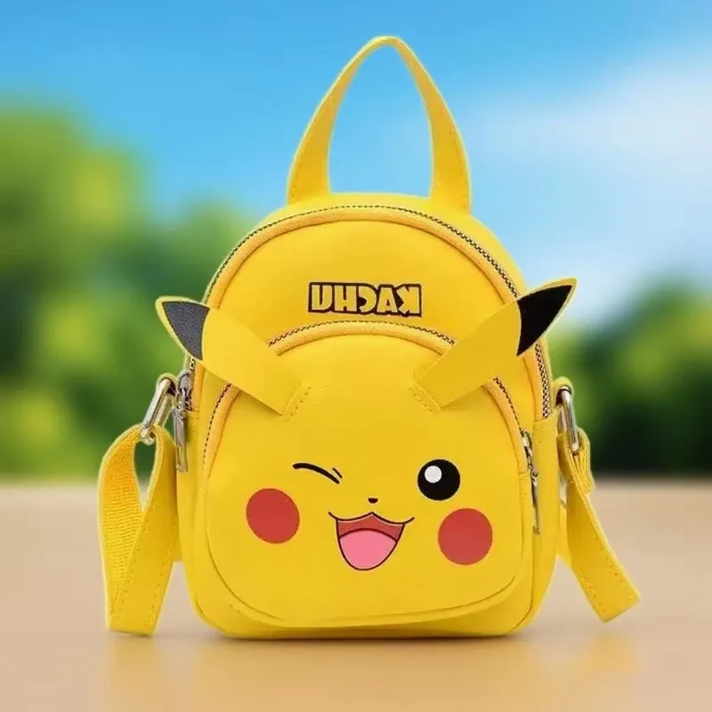 

Hot New Cute Pikachus Cartoon Shoulder Bag Messenger Bag Fashion large capacity Backpacks