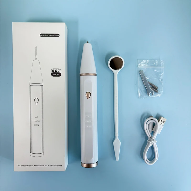 

oral care dental cleaner and LED spotlight ultrasonic tartar remover in are convenient and easy to clean