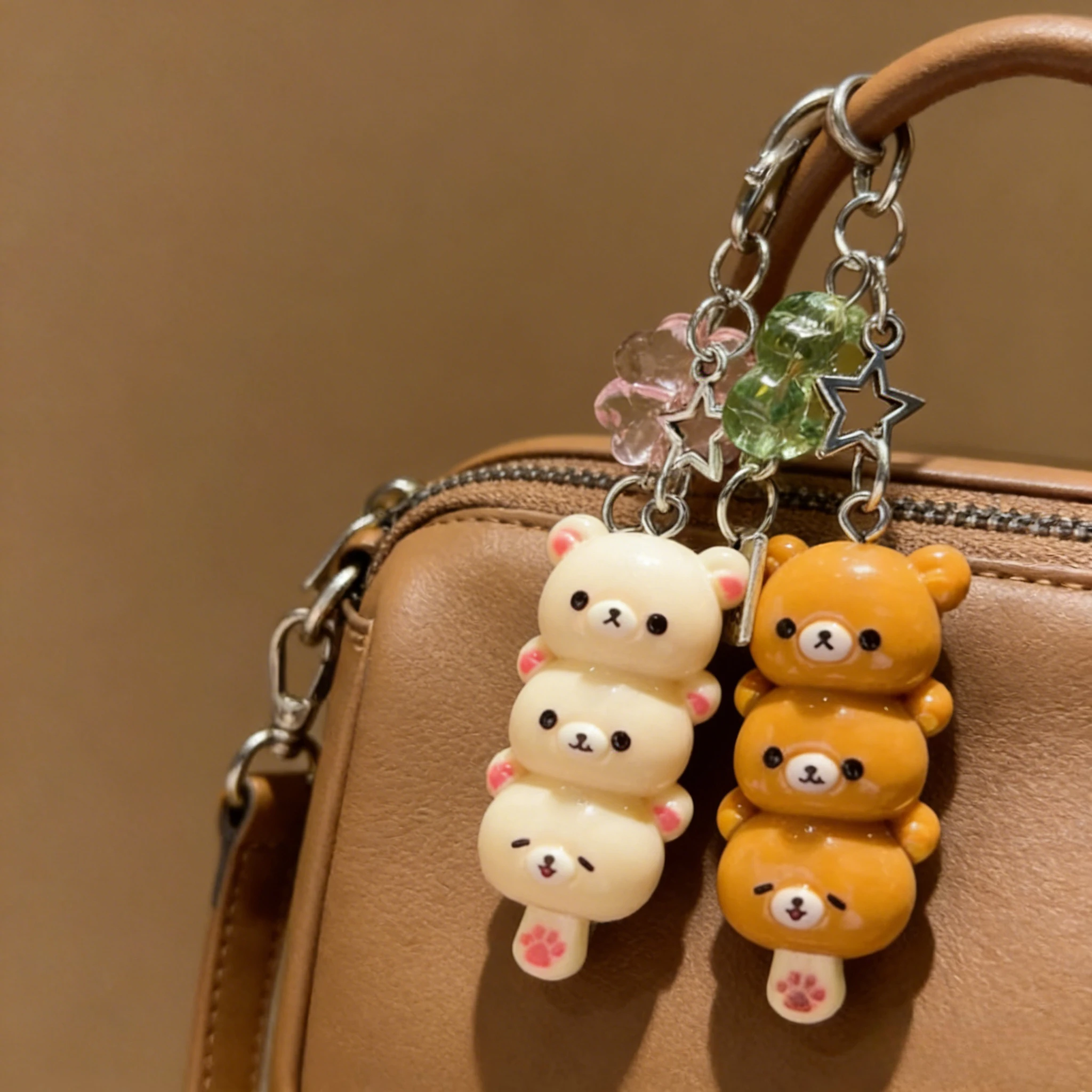 Rilakkuma Plush Keychain for Gifts and Accessories