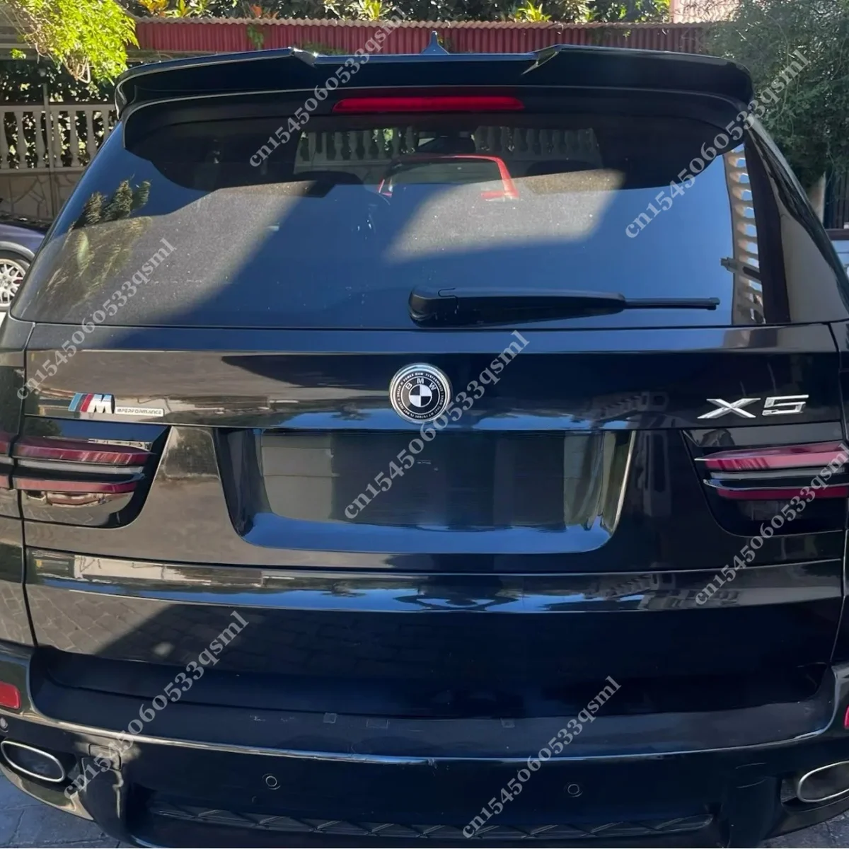 For BMW X5 E70 Tail Top Wings Car Tail Wing Fixed Wind Spoiler 2008 2009 2010 2011 2012 2013 Body Kit Trunk Tuning Accessories