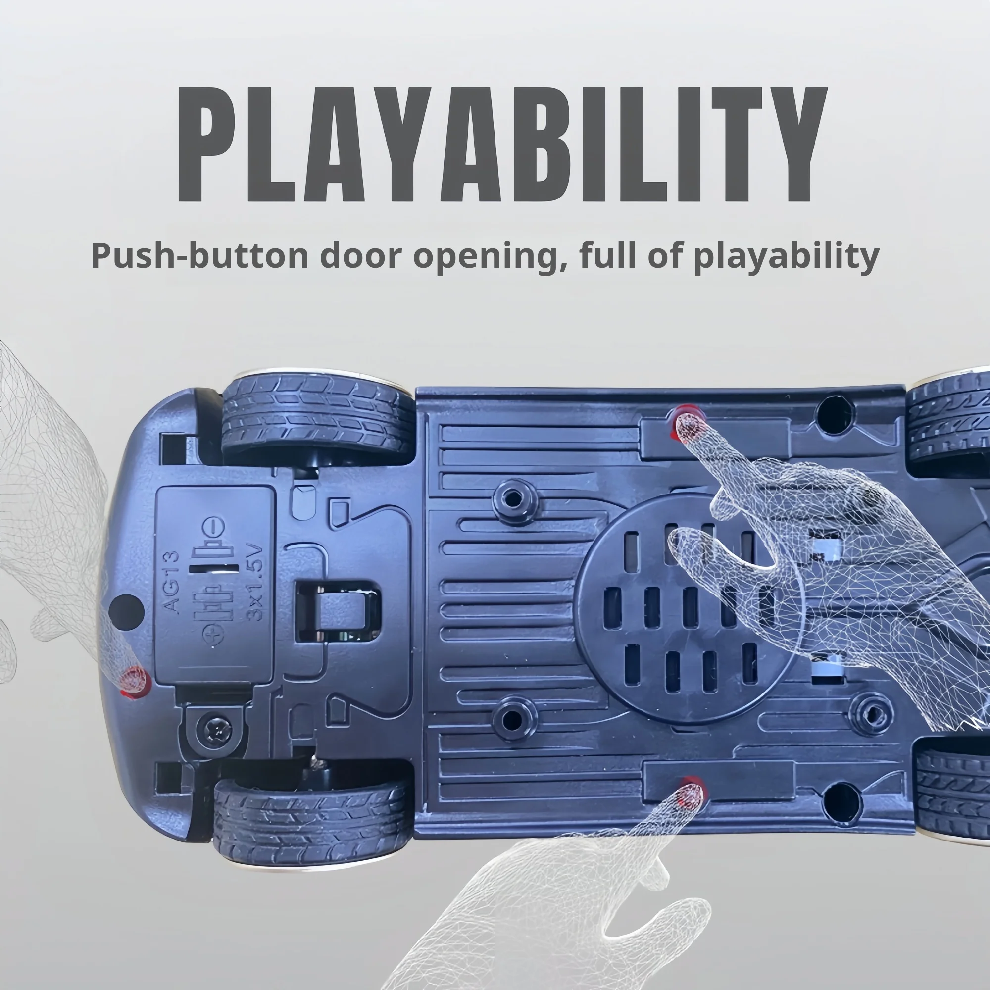 1:32 テスラ ロボタクシー ピックアップ 合金車モデル シミュレーション フィリ カーモデル 男の子 メタル おもちゃ 車 オーナメント ギフト