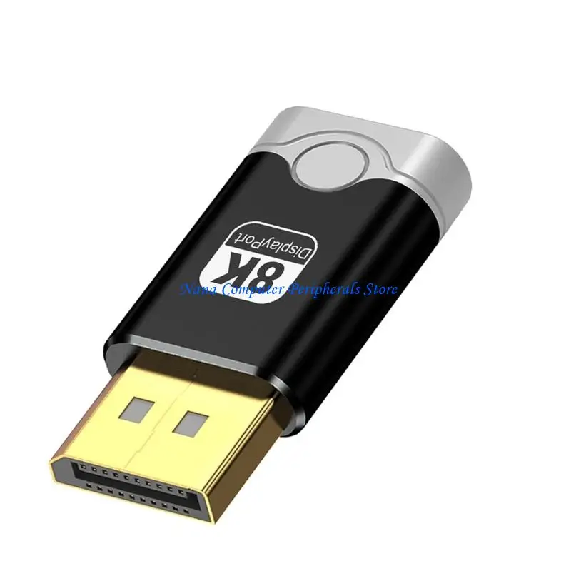 F68C Plugs Play EDID Emulator Dummy Port Adapter For Extended Desktop And Remote Work