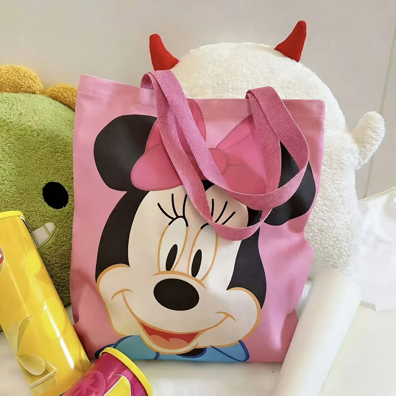 1pc Disney Mickey Minnie large-capacity storage bag, an ideal item for neat organization, suitable for home and kitchen storage view 3