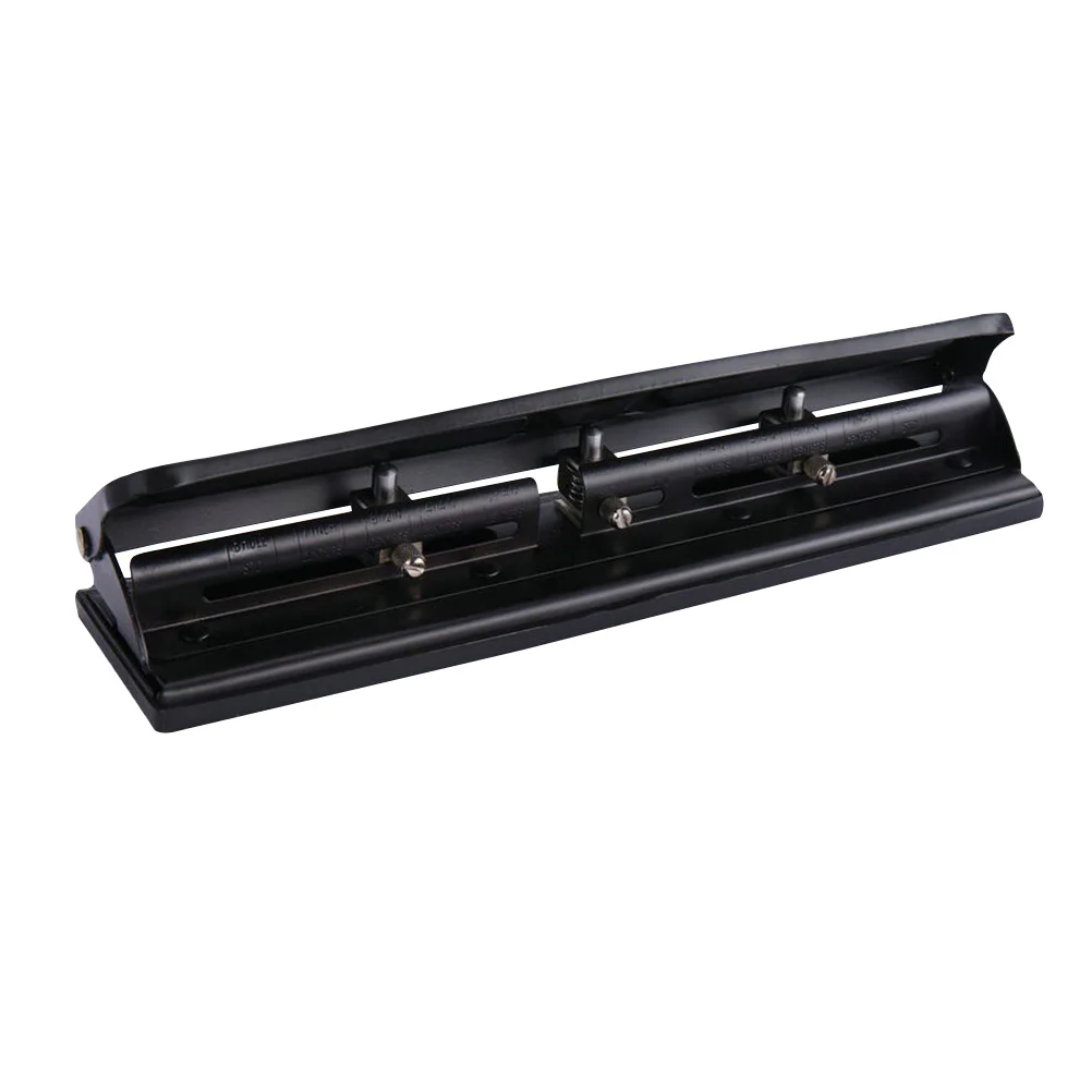 

Four-hole Hole Puncher 29x68x45mm High-grade Material Loose Leaf Tool for Paper Chipboard Craft DIY Pages Puncher Sheet