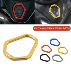 For Yamaha TMAX560 Tech Max Tmax TMAX 560 2023 2024 Motorcycle Electric Door Lock Switch Covers Cap Protector Guards Accessories