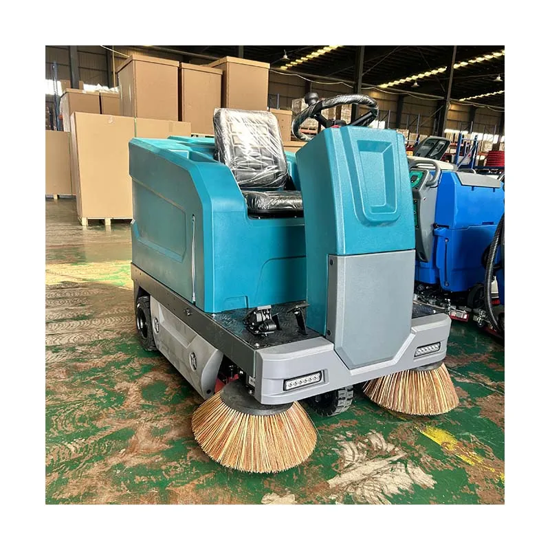 

1300mm Cleaning Width Industrial Battery Road Ride on Floor Sweeper with CE