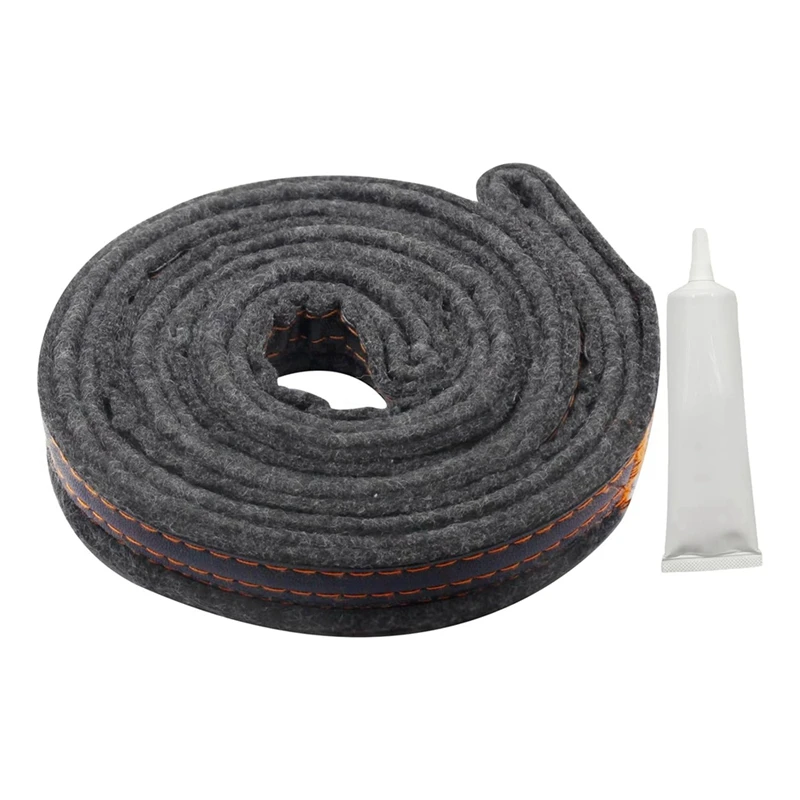Secador de feltro Drum Seal Kit, Secador de peças, Secador de peças, Whirlpool, Kenmore, Whirlpool, kitchenaid, Amana Crosley, W10116343, Melhorar