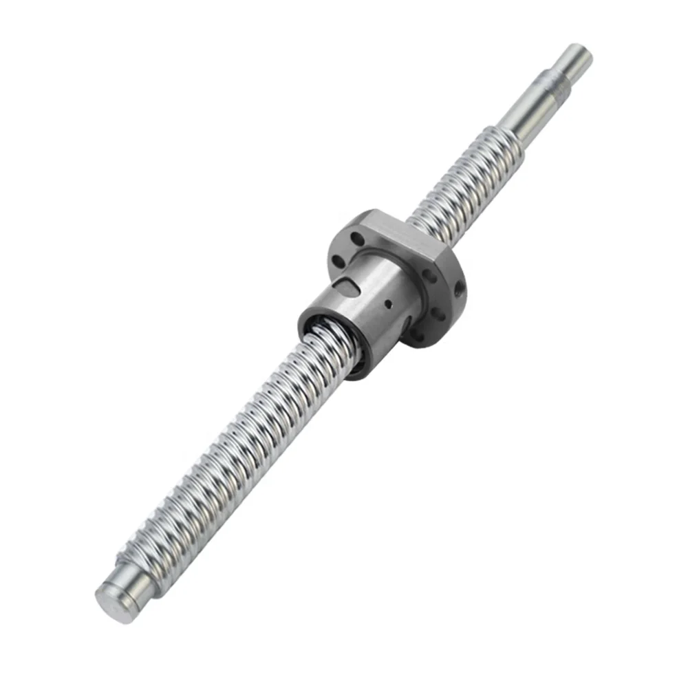 HLTNC C7 C5 卸売製造 ボールねじ 10mm リード シングルナット ダブルナット 100-3000 ボールねじ 1610シリーズ CNC用