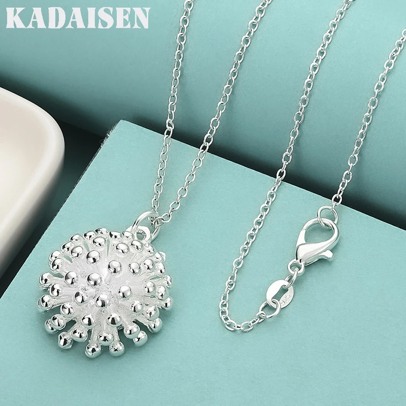 

925 Sterling Silver Gorgeous Fashion Charming Popular Women Lady Exquisite Classic Necklace Hot Selling Silver Jewelry P178