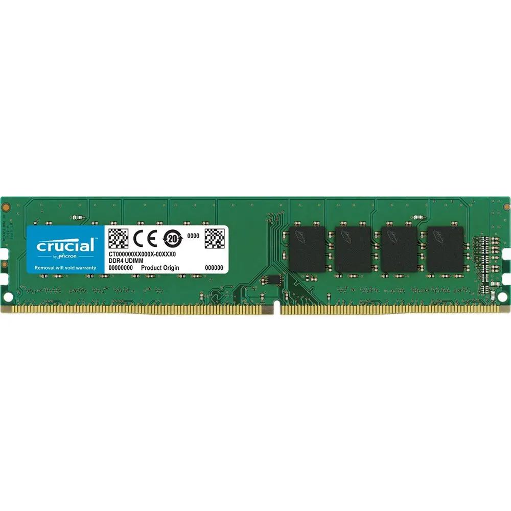 Crucial Memoria Desktop RAM DDR4 8GB 3200MHz 2400 2133 2666MHz DIMM 288Pin PC4-21300 19200 PC4-25600 17000 PC Gaming Memory RAMs