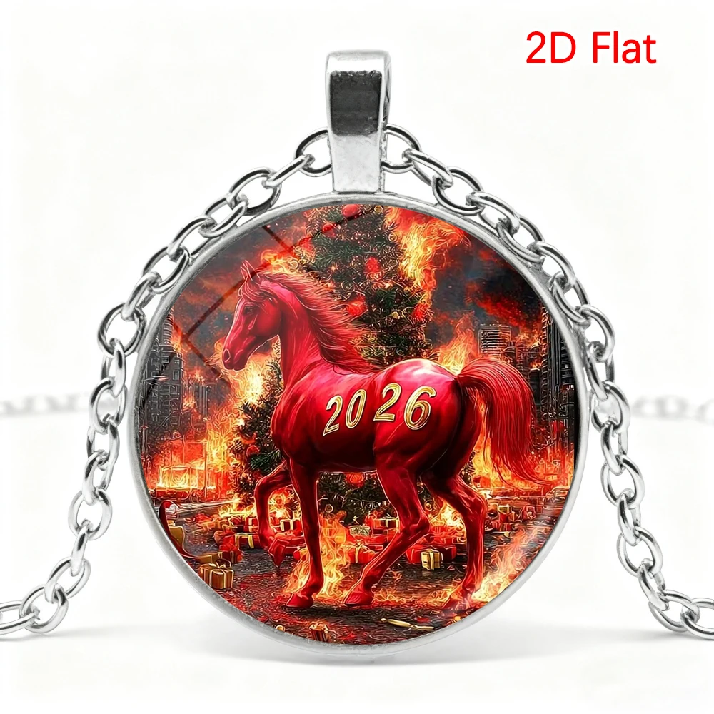 1-шт、-2026-Ожерелье-lucky-red-horse-с-ярким-пламенным-дизайном-прочный-кулон-из-сплава-праздничные-подарки-для-друзей-и-семьи