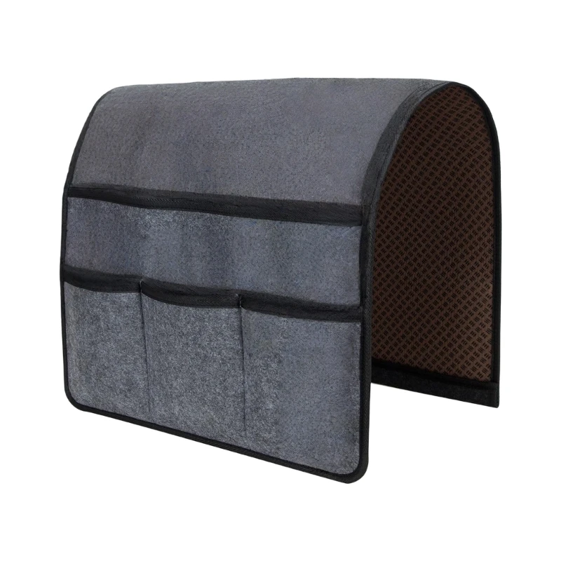  Anti Slip Armrest Organiser For Couch Remote Stand Anti Slip Felt Armchair Organiser for Books Phones Keys Gadgets
