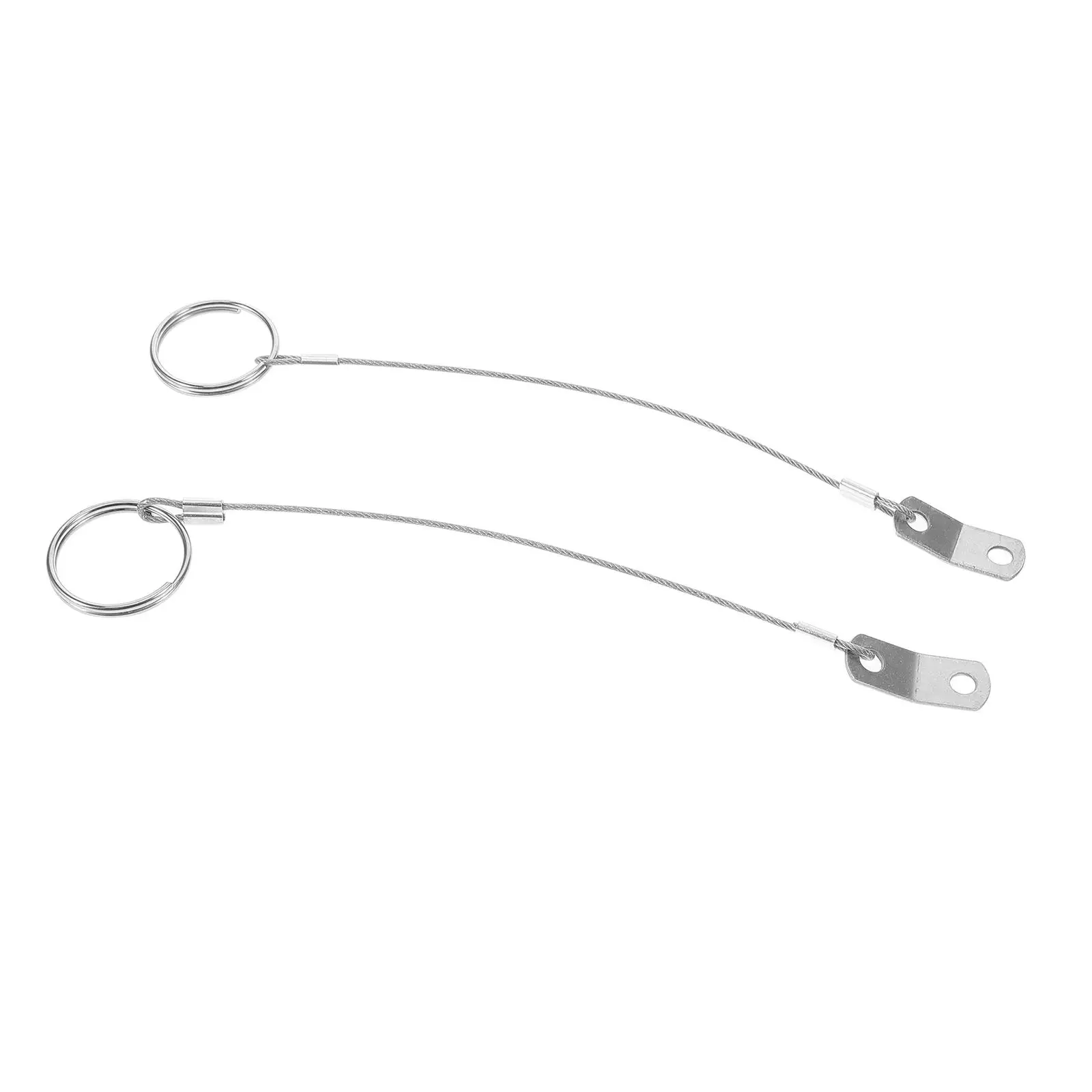 

2Pcs Stainless Steel Marine Pins Quick Release Bimini Top Canopy Boat Safety Cable Hardware Accessories Durable Material