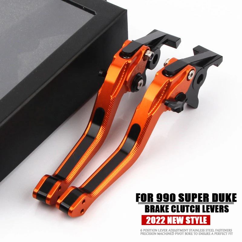 

for 990 Super Duke 2005 2006 2007 2008 2009 2010 2011 2012 Motorcycle Accessories Short Handles Brake Clutch Levers
