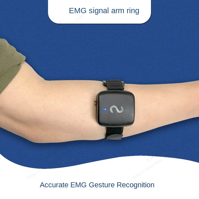 EMG Single Lead Muscle Electric Sensor for Open Source Collection of Muscle Electric Signals in Armbands and Wristbands