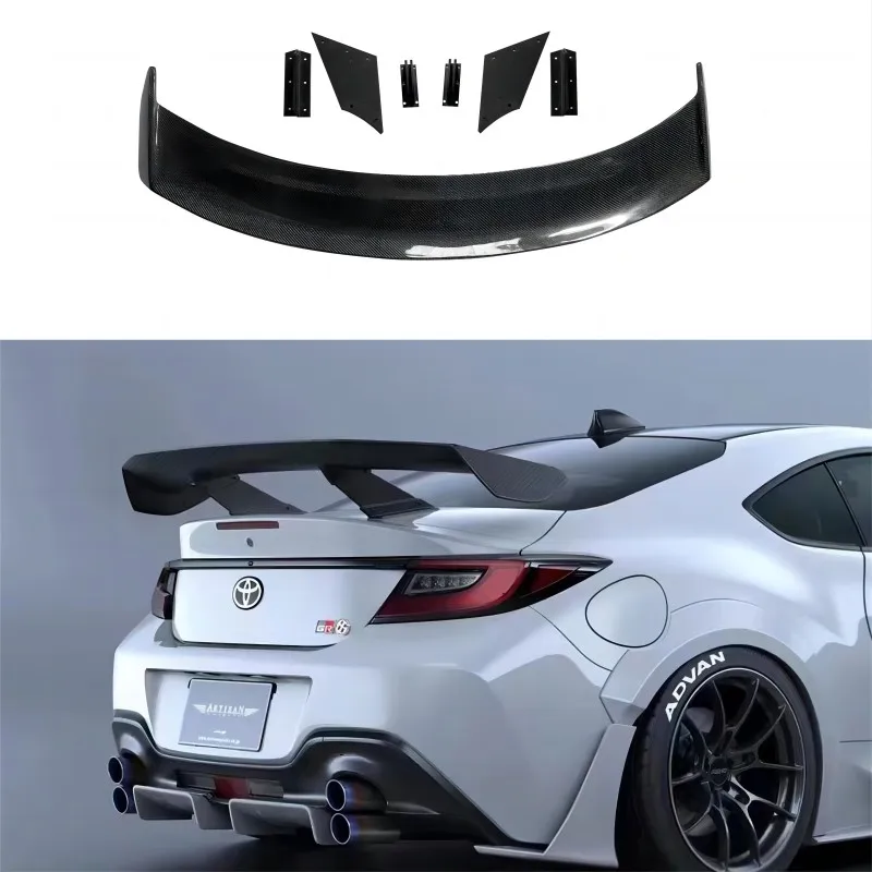 

Suitable for the 2022 Toyota GR86 Subaru BRZ modified high quality carbon fiber ART style car wing spoiler