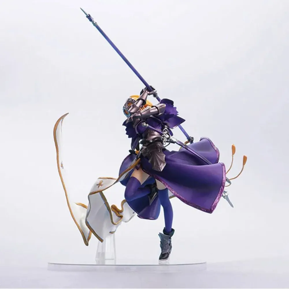 Fate/Apocrypha Jeanne D Arc Figurka akcji Anime Joan of Arc Flaga Model Lalki Dekoracja PVC Figurka akcji Figurki anime Zabawka dla dzieci