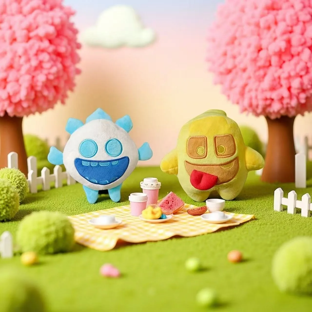 Clash Royale Spiel 25 cm Plüschtier Ice Spirit/Heal Spirit Weiche Stoffpuppe für Kinder und Sammler Wurfkissen Dekor Geschenkspielzeug