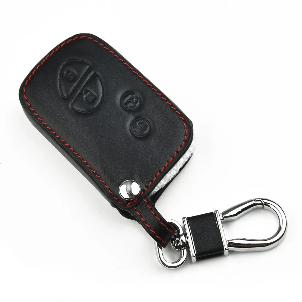 Leather Car Key Fob Case Cover Holder Shell Hood For LEXUS ES GS IS LS LX RX CT 2006-2014 Button Smart Remote Key Case