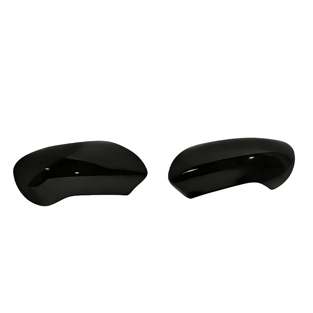 Glossy Black ABS Door Mirror Cover Cap for Nissan For Qashqai J10 Hatchback 2007 to 2014 Direct Fit Replacement