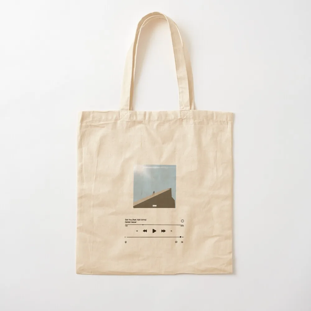 

Daniel Caesar album Tote Bag Handbags bags woman 2025 cloth bag woman tote bag screen Canvas Tote