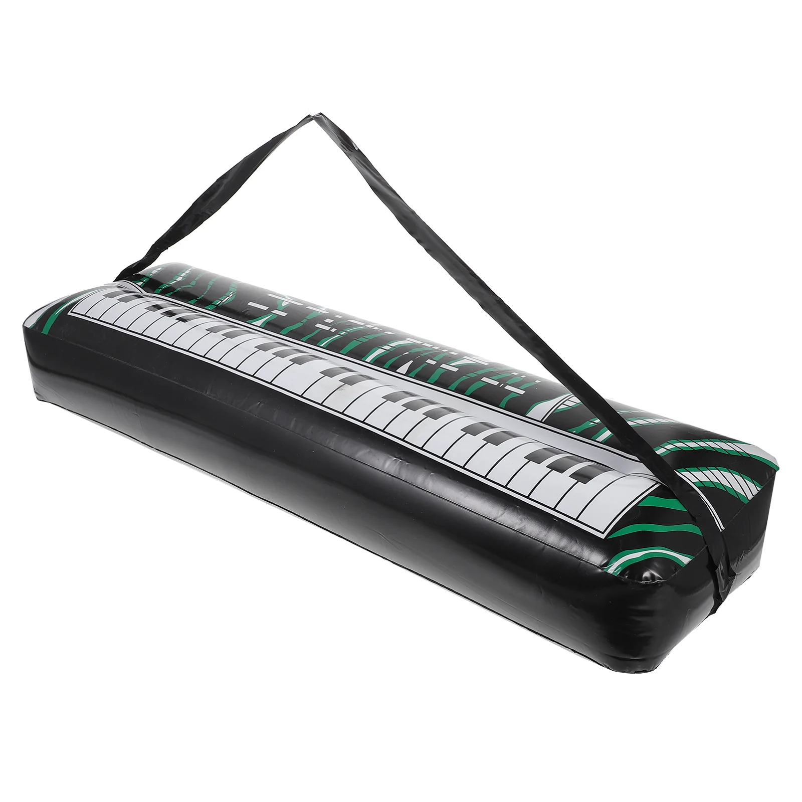 Inflatable Electronic Keyboard Pvc Instrument Organs Inflation Portable Stage Props Toy