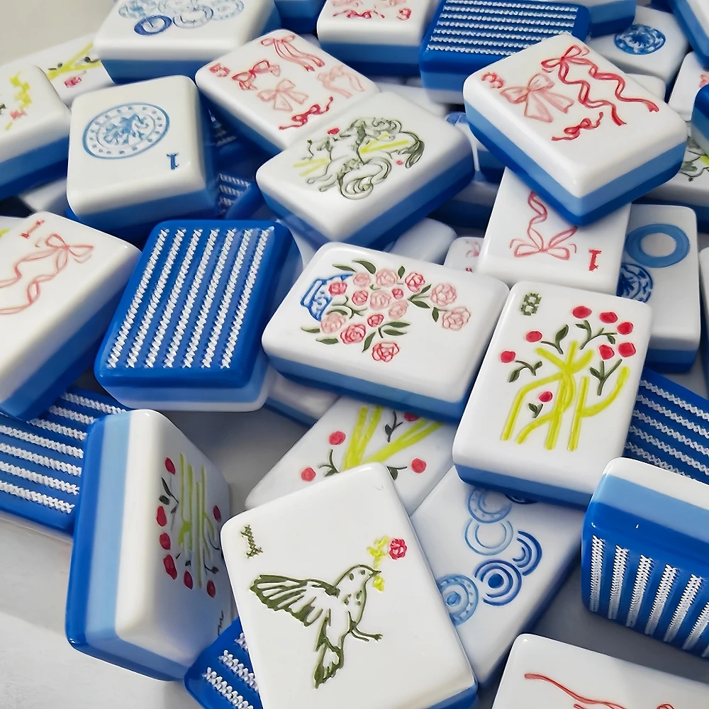 مجموعة ماجونغ أمريكية فاخرة ثل - مراجعة Board Game Mahjong وسعره