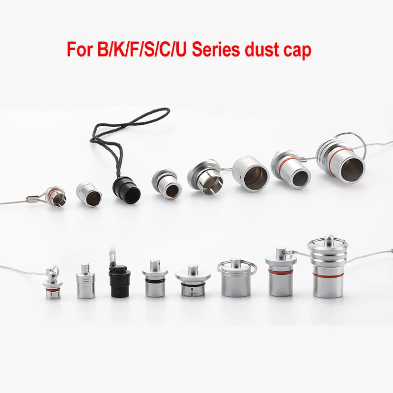 Free Shipping Dust Cap LEMOS Connector PKG B K F C U Series Dust Cap Medical Aviation Connector Dust Cap BRA BFG