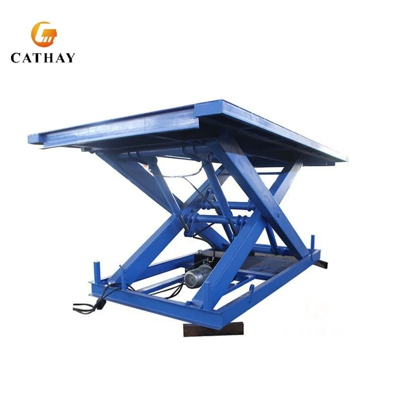 CE Certified Mini Small Electric Hydraulic Scissor Lift Warehouse Vehicle Hoist Lifting Platform for Industrial Warehouse Use