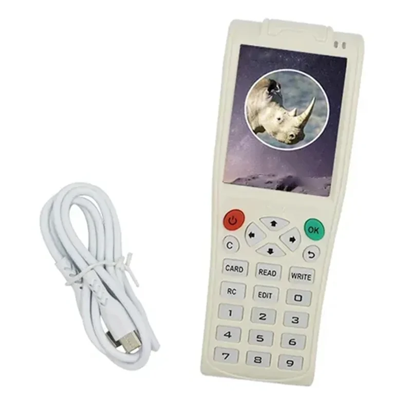 M20K ICOPY8 قارئ بطاقات الوصول IC13.56MHZ ID 125KHZ ناسخة بطاقات فك تشفير WIFI مشفرة بالكامل
