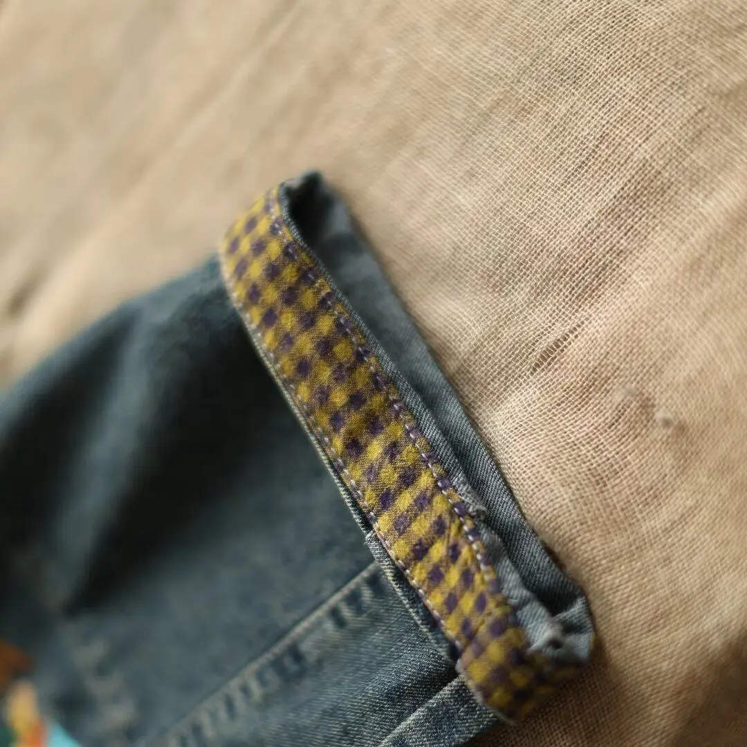 High Waist Jeans Woman Casual Loose Spring Denim Pants Vintage Embroidery Baggy Jeans For Women Harem Trousers Vaqueros Mujer