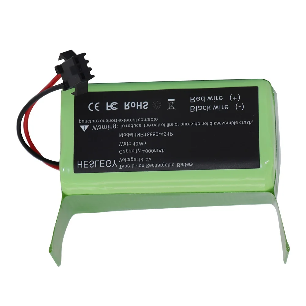 14.4V 2600mAh 4000mAh 4S Battery for Conga Excellence 990 950 1090 1092 1190 1790 1990,for IKOHS NETBOT S14 S15 Vacuum Cleaner