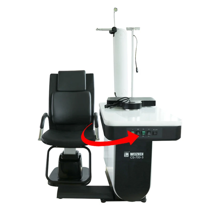 Promotion High Quality Small Ophthalmic Optometry Combined Table And Chair Refraction Unit CS-700