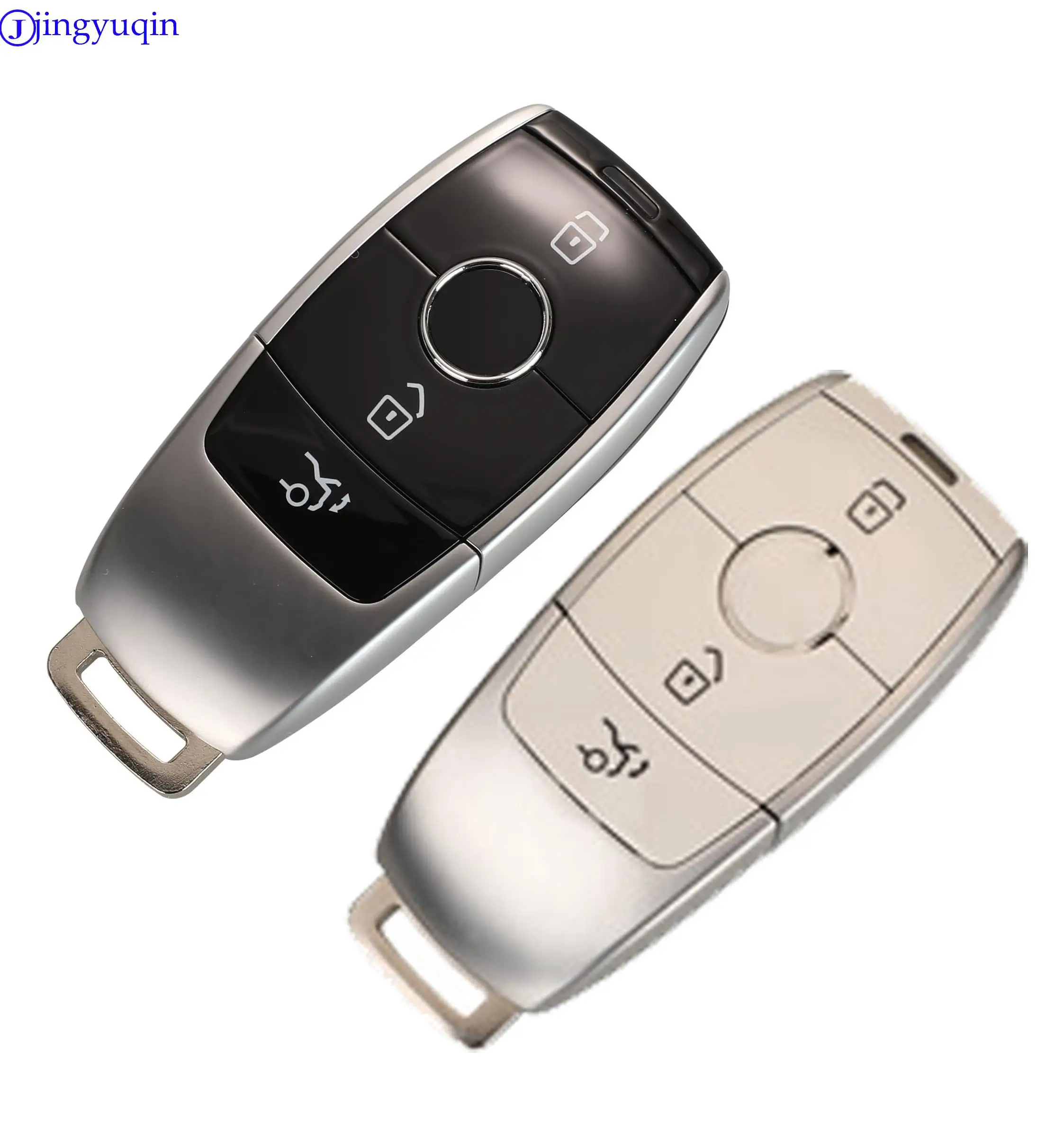 Jingyuqin A Distanza di 3 pulsanti Auto Shell Chiave Per Mercedes Benz 2017 E Classe E W213 2018 S Smart Key