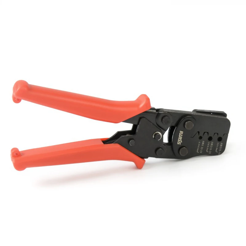 IWISS IWS-1424BN Crimping pliers Delphi Weather Pack Metri-Pack Connectors Crimp Terminals crimper tool 0.14-2.0mm2 24-14AWG