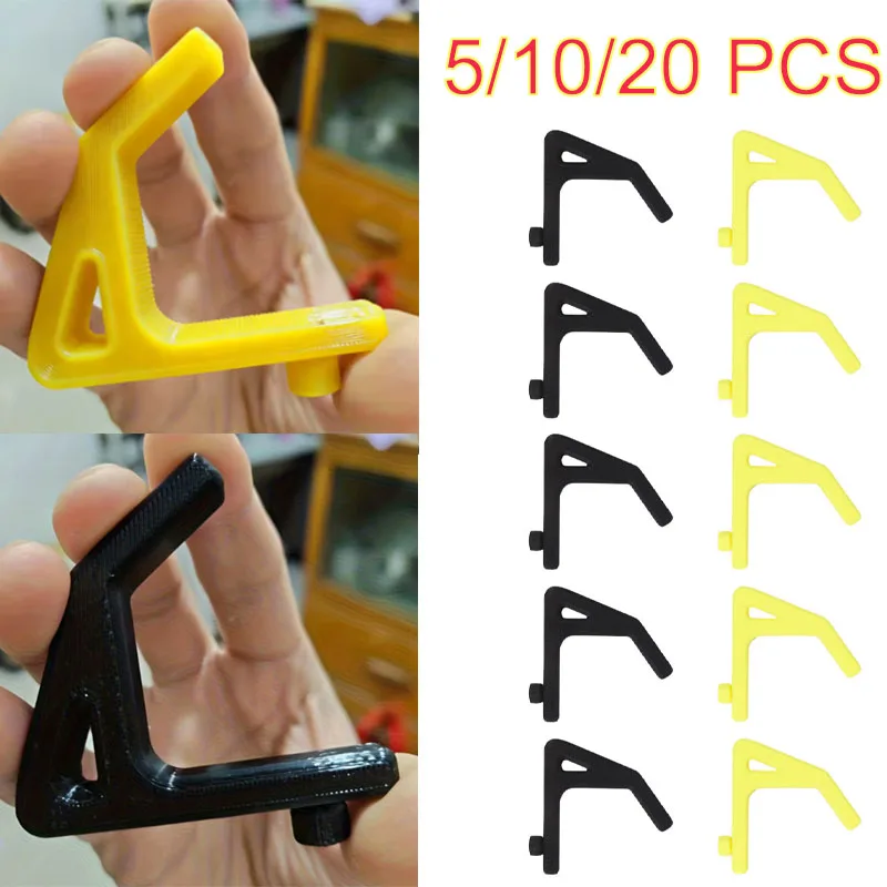 5-20pcs Universal Hooks For Shelving With 10.3mm Hole Spacing Storage Hooks Garage Auxiliary Hooks Shelf Fittings Support Hooks