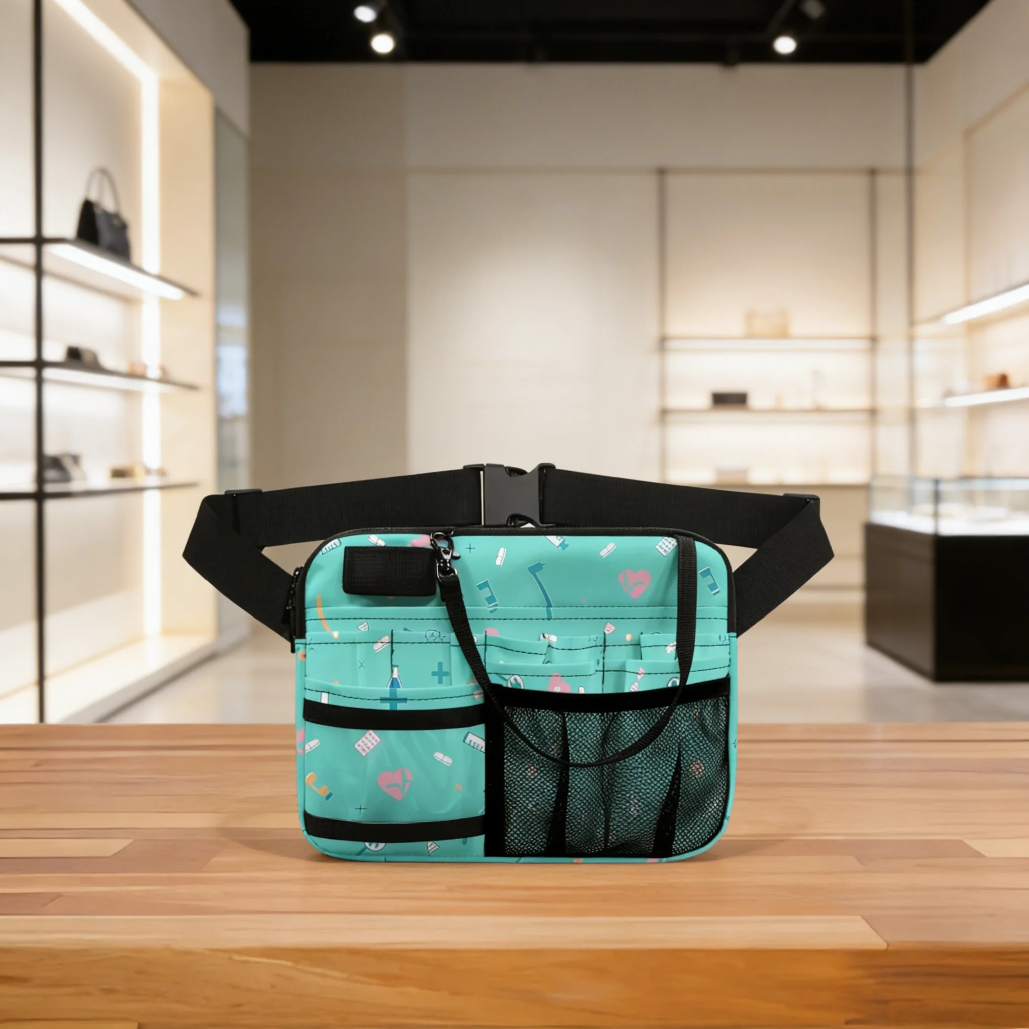 Camouflage Tactical Waist Bag - alternate angle